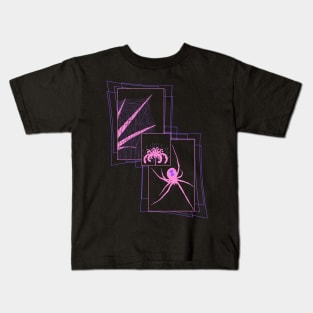 Black Widow V39 (Multicolor) Kids T-Shirt